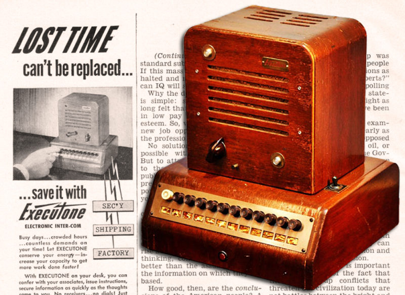 Early Intercom System Intercom Systems