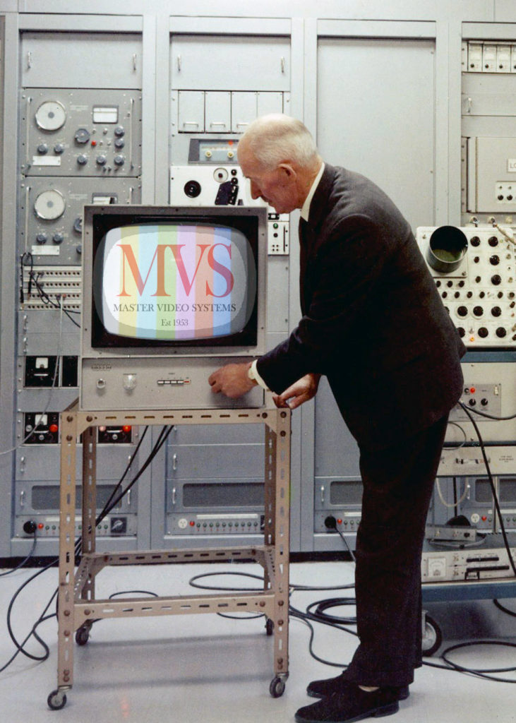 MVS First Color Television