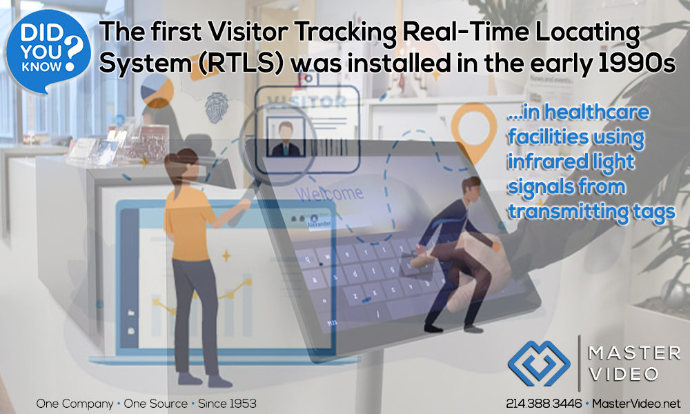 First Visitor Tracking Real-Time Locating System (RTLS)