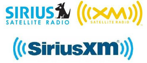 Sirius XM Satellite Radio Logos